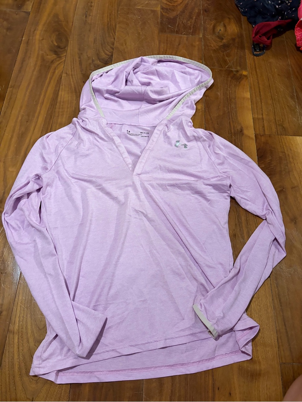 Under Armour Women’s Lavender Hooded Long Sleeve Top
